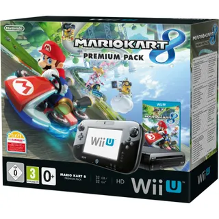 Console Wii U NINTENDO Wii U 32Go Mario Kart 8 Reconditionné