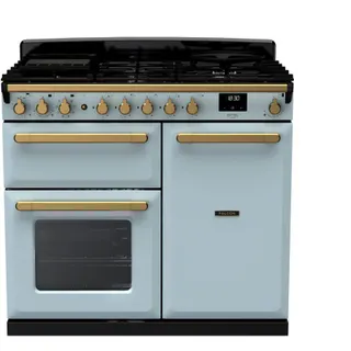 Piano de cuisson gaz FALCON ESTEL DELUXE TAB GAZ 100 CM BLEU PASTEL