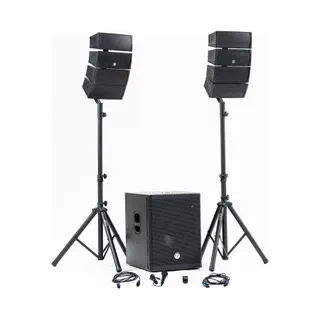 Pack sono BM SONIC Pack Sono DJ BMS-15-ARRAY-BT, 1200W