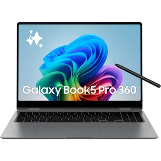 Ordinateur portable SAMSUNG Galaxy Book5 Pro 360 Copilot+ PC Gris
