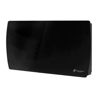 Chauffage électrique SANNOVER Mural en Verre Sorimo NF 2000 W Noir