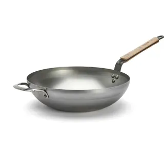 Wok DE BUYER Mineral B Bois 32cm