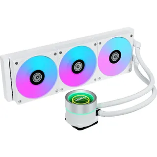 Kit de refroidissement LIAN LI Galahad II Trinity - 360 mm Blanc
