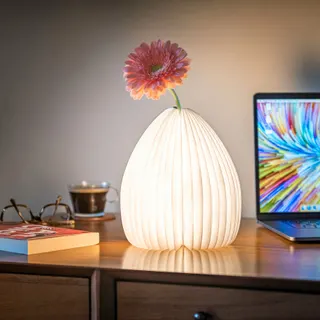 Lampe LED GINGKO Smart Vase Light Bamboo