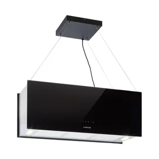 Hotte décorative îlot KLARSTEIN Kronleuchter XL îlot 90cm 590m³/h noir