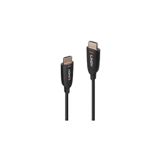 Câble HDMI LINDY Câble HDMI 2.1 fibre hybride 30 mètres