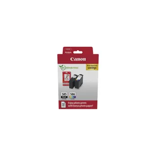 Cartouche d'encre CANON Pack de 2 Originales PG-585/CL-586 Noir et Couleur - 4106C004