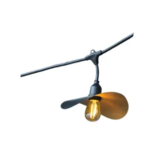 Ampoule LUMISKY Guirlande lumineuse extérieur avec abat-