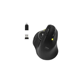 Souris sans fil PORT DESIGN ergonomique avec boule directionnelle bl
