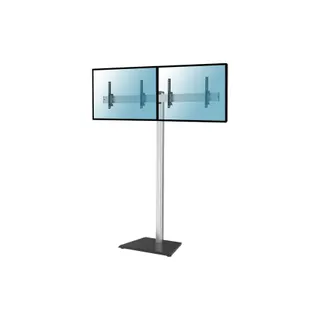 Pied TV KIMEX Pied pour 2 écrans TV 50" - 55", H 240cm