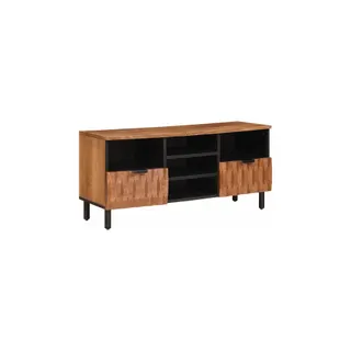 Meuble TV HELLOSHOP26 Meuble TV rectangulaire avec tiroirs et