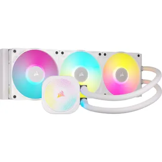 Kit de refroidissement CORSAIR iCue Link Titan RX - 360 mm Blanc