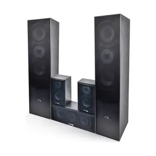 Pack enceinte Home Cinéma LTC Ensemble 5 enceintes E1004 noire Hifi /