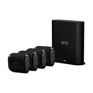 Caméra de sécurité ARLO Pro 3 Black Kit de 4 cam VMS4440B