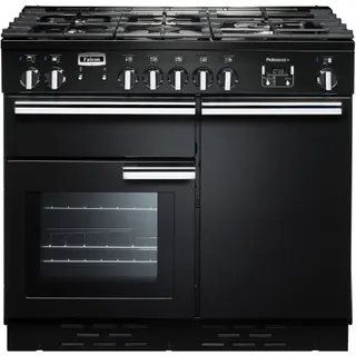 Piano de cuisson gaz FALCON PROF+100 MIXT NOIR/CHROME