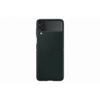 Coque SAMSUNG Z Flip 3 Cuir vert