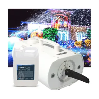 Jeu de lumières FX-LAB Machine à neige artificielle à LED pour