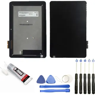 Ecran téléphone VISIODIRECT Vitre + LCD pour Asus T101HA NOIR