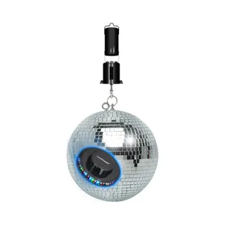 Jeu de lumières FX-LAB Boule à Facettes Argentée 40cm FXLab ave