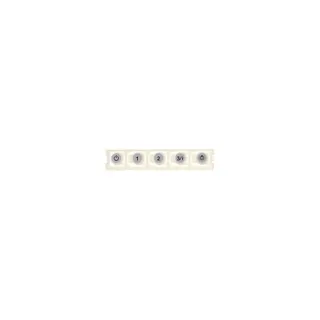 Bandeau ROBLIN touches clavier de commande