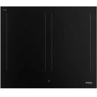 Plaque induction SMEG SIM3644N  Noir Mat