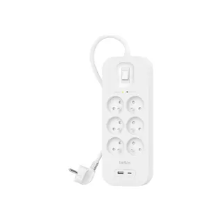 Multiprise BELKIN 6 prises + USB-C et USB-A
