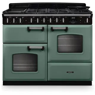 Piano de cuisson mixte FALCON NGC TAB MIX 110 CM VERT MINERAL CHROME