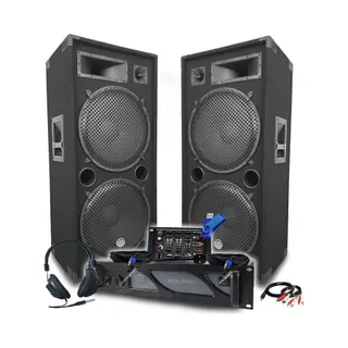 Pack sono BM SONIC Pack Sono DJ BM SONIC Ampli 3000W, Paire