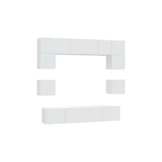 Meuble TV HELLOSHOP26 Ensemble de meubles armoire buffet TV té