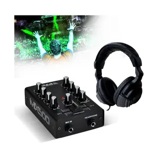 Table de mixage IBIZA MIX500 + casque