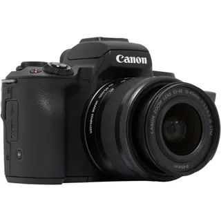 Appareil photo Hybride CANON EOS M50 Noir + 15-45mm