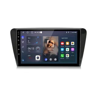 Autoradio connecté JUNSUN pour Skoda Octavia 2013-18 4+64G Carplay