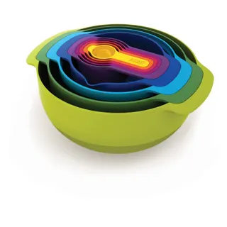 Set d'ustensiles de cuisine JOSEPH JOSEPH NestPlus 9 Set de 9 bols/passoires