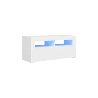 Meuble TV HELLOSHOP26 Meuble TV multimédia étagère télévision