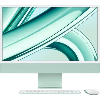 Ordinateur Apple IMAC 24' M3 8Go 256Go CPU 8 GPU 10 Vert Reconditionné