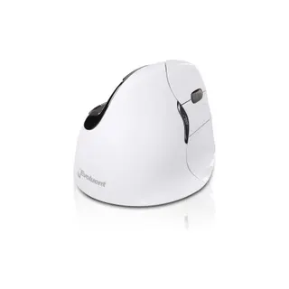 Souris sans fil rechargeable EVOLUENT Vertical 4 Blanc BT 6b