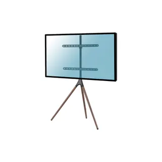 Pied TV KIMEX chevalet pour écran 45"-65" Noir/noyer