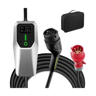 Accessoire borne de recharge JUNSUN Câble recharge voiture 11KW type 2 6M