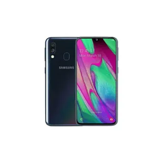 Smartphone SAMSUNG Galaxy A40 Double Sim Noir 64Go Excellent État avec Batterie Neuve - Reconditionné