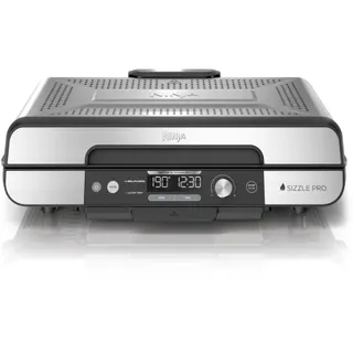 Plancha électrique NINJA GX101EU gris grill/plancha intérieurXL à poser, 47x24.7 cm