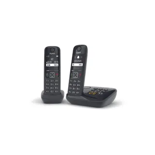Téléphone sans fil GIGASET AS690A Duo Noir