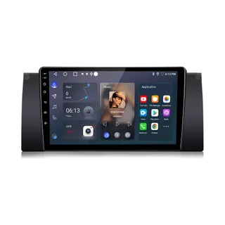 Autoradio connecté JUNSUN pour BMW 5er E39 X5 E53 Carplay 6+128G
