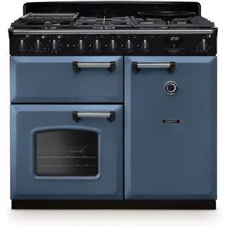 Piano de cuisson gaz FALCON NGC TAB GAZ 100 CM ROCHE BLEUE CHROME