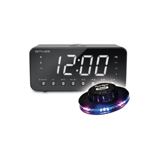 Radio réveil BM SONIC CHARGING  M-192-CR - Afficheur blanc ext
