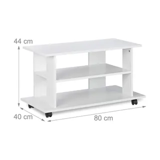 Meuble TV HELLOSHOP26 Copie de Meuble TV 2 compartiments conso