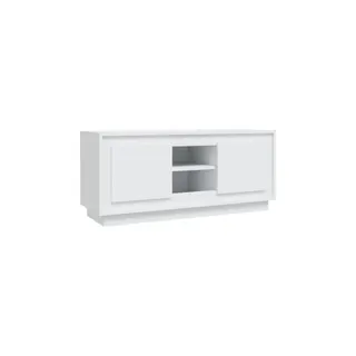 Meuble TV HELLOSHOP26 Meuble TV multimédia étagère télévision