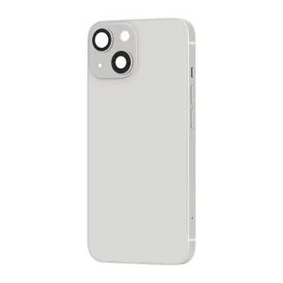 Pièce détachée AVIZAR + Vitre arrière iPhone 13 Mini Blanc