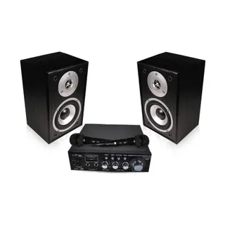 Karaoké HYUNDAI KARAOKE HC800-BK USB/SD 100W+HP+2mic