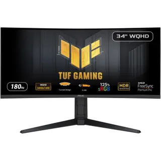 Ecran PC Gamer ASUS TUF VG34VQL3A 34" Incurvé 1500R UWQHD 180Hz VA HDR 400 HDMI 2.1