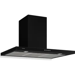Hotte décorative murale KLARSTEIN Limelight 90cm 600 m³/h classe A++ noir
